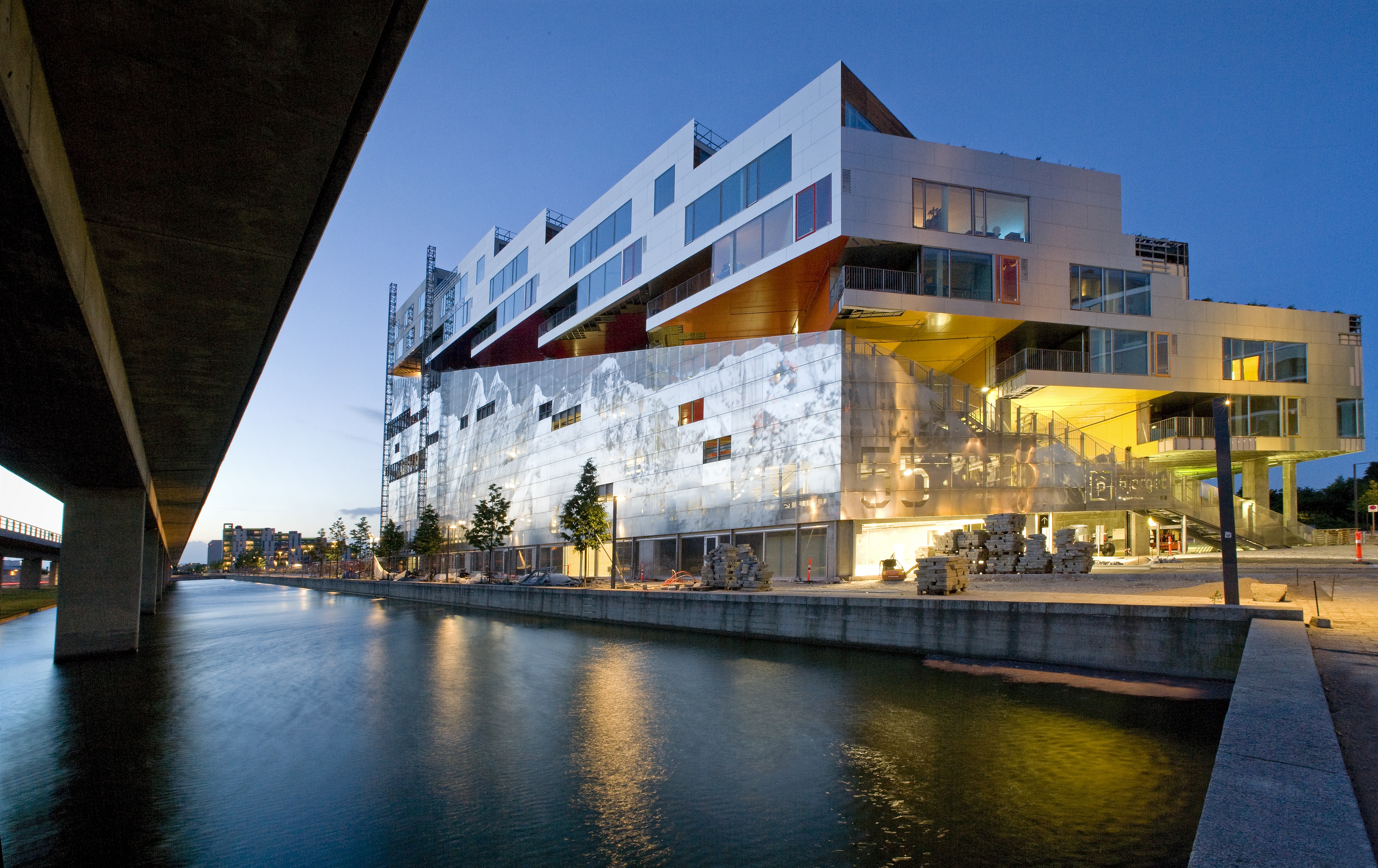 Ørestad City Dansk Arkitektur Center Dac